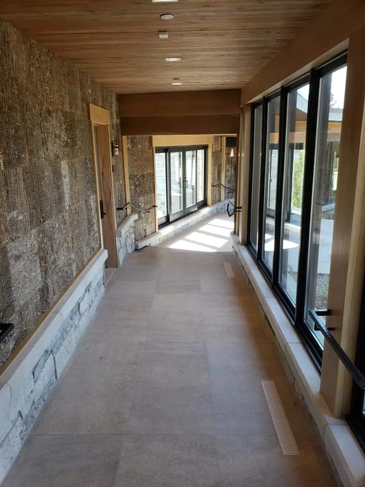 Commercial building construction project by Banded Construction in Omaha